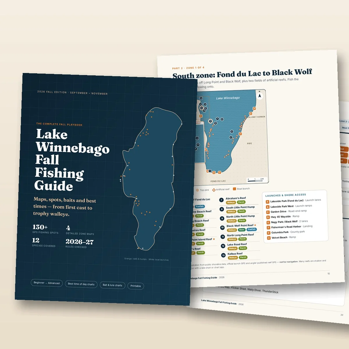 Lake Winnebago Fall Fishing Guide 2026
